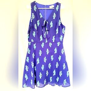 Everly Cactus dress. New never worn. Great cheery colors.